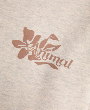 Dakota Womens Graphic Sweatshirt - Cream