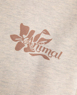 Dakota Womens Graphic Sweatshirt - Cream