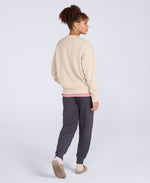 Dakota Womens Graphic Sweatshirt - Cream