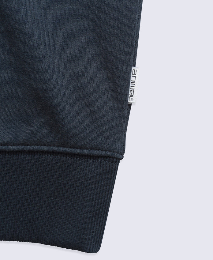 Dakota Womens Graphic Sweatshirt - Dark Blue
