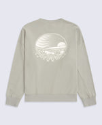 Dakota Womens Graphic Sweatshirt - Light Khaki