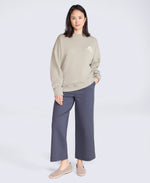 Dakota Womens Graphic Sweatshirt - Light Khaki