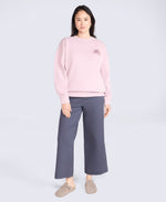 Dakota Womens Graphic Sweatshirt - Light Pink