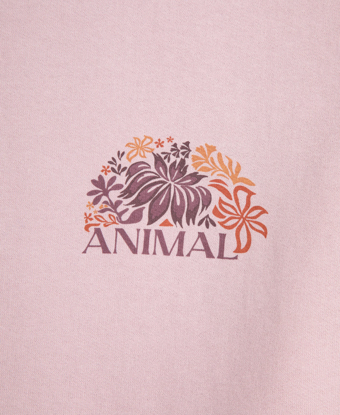 Dakota Womens Graphic Sweatshirt - Light Pink
