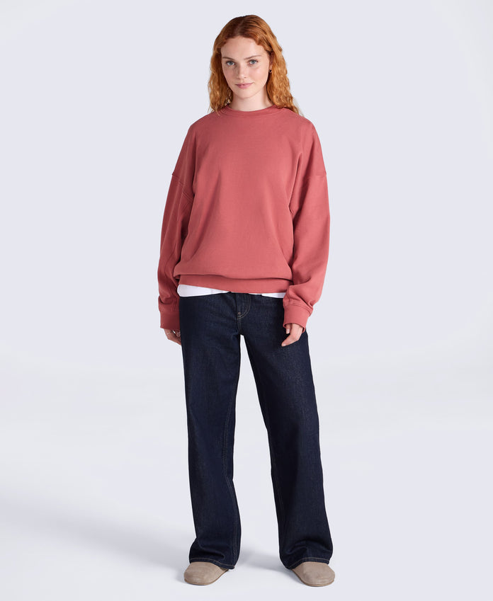 Dakota Womens Graphic Sweatshirt - Red