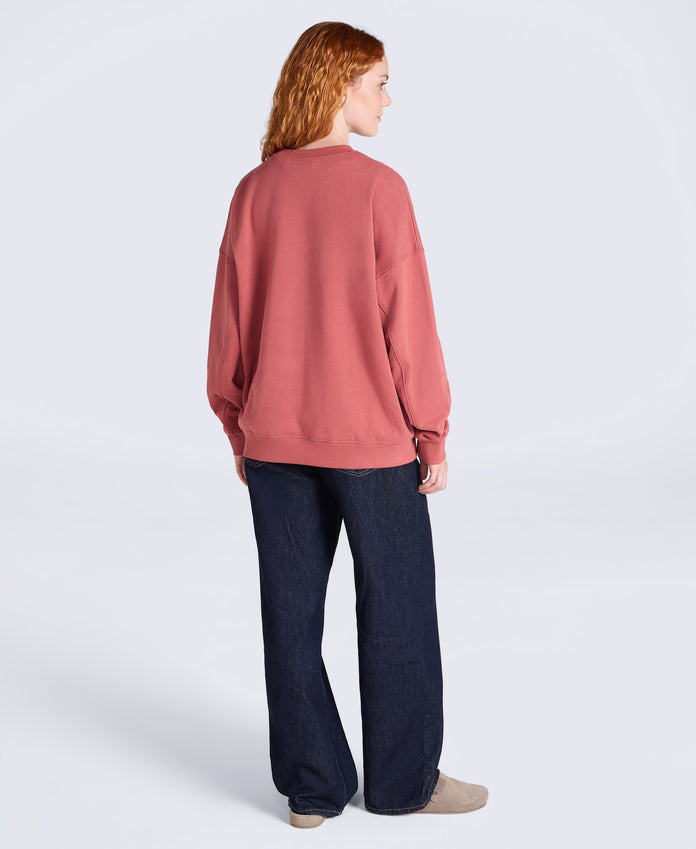 Dakota Womens Graphic Sweatshirt - Red