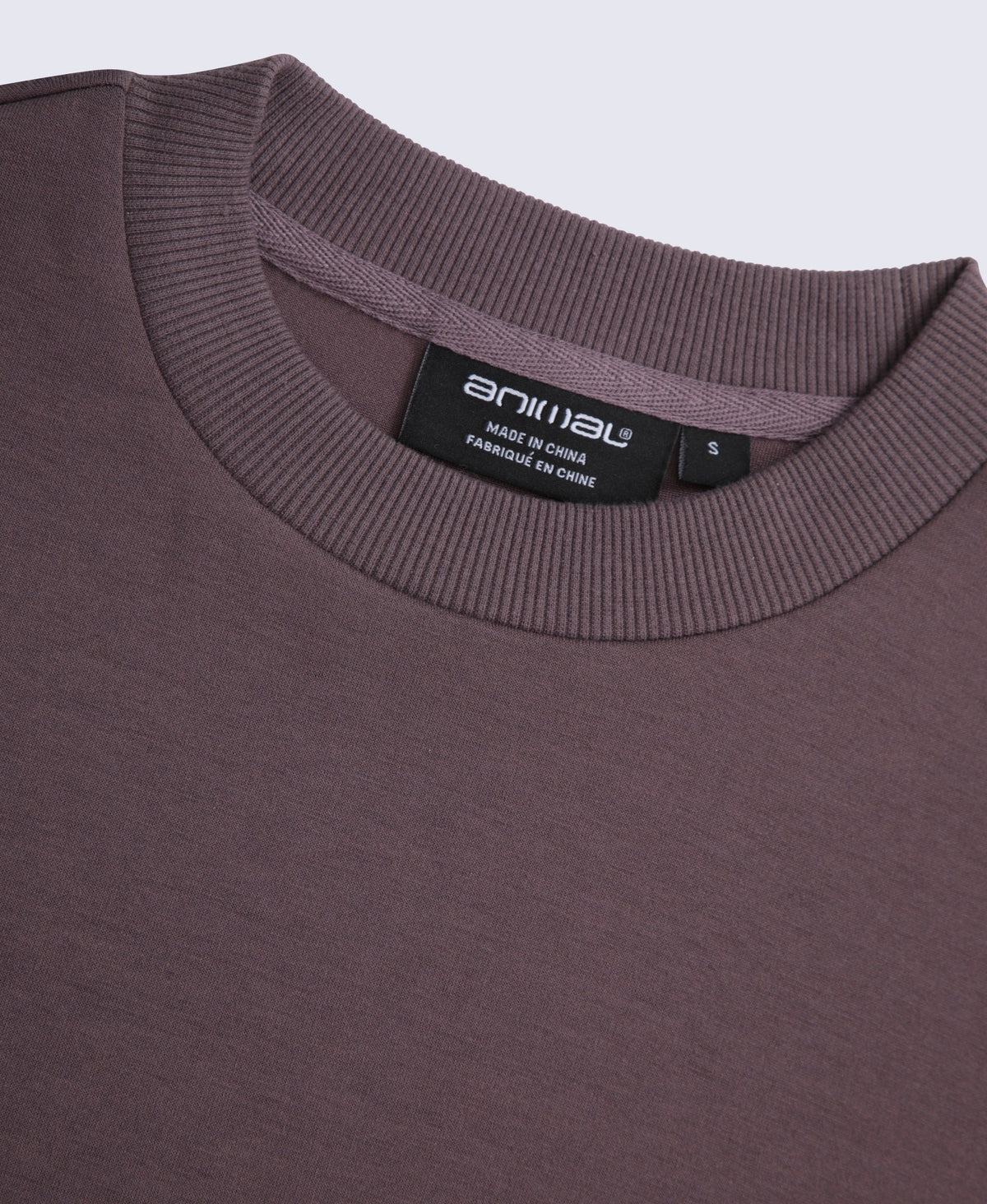 Vicky Womens Longline Sweat - Purple