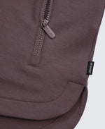 Vicky Womens Longline Sweat - Purple