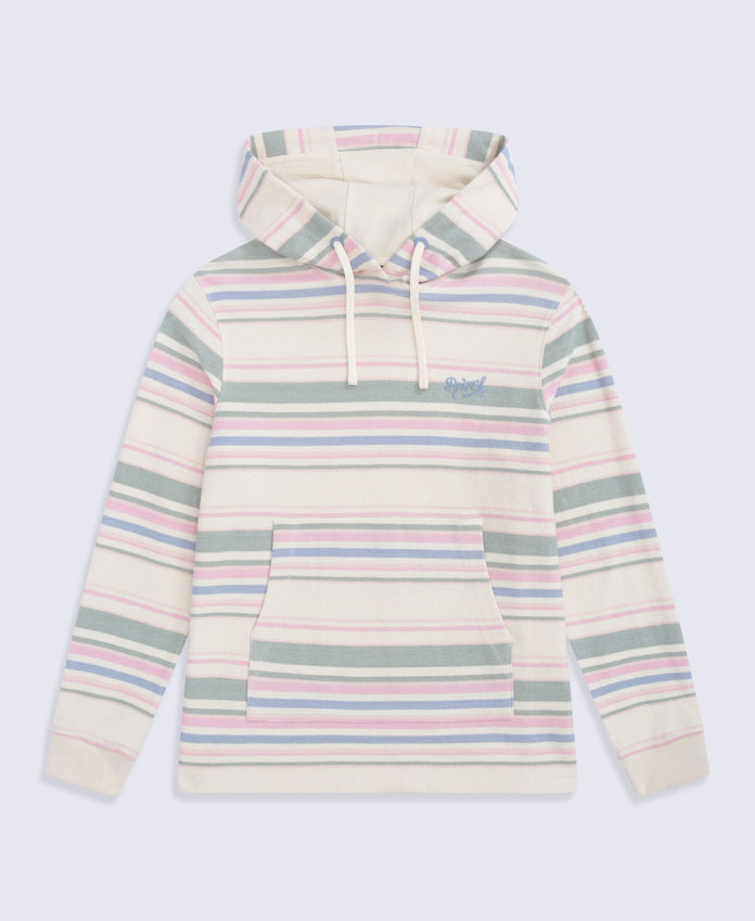 Lila Womens Beach Hoodie - Pale Green