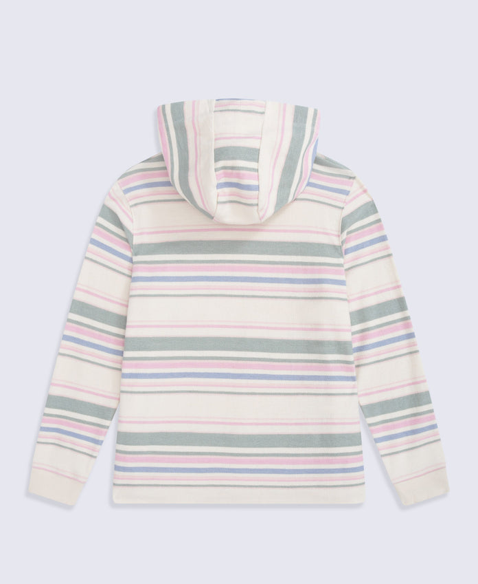 Lila Womens Beach Hoodie - Pale Green