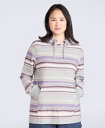 Lila Womens Beach Hoodie - Purple