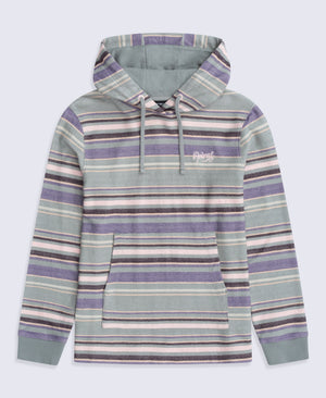 Lila Womens Beach Hoodie - Purple
