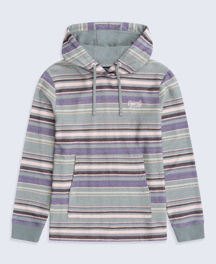Lila Womens Beach Hoodie - Purple
