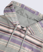 Lila Womens Beach Hoodie - Purple