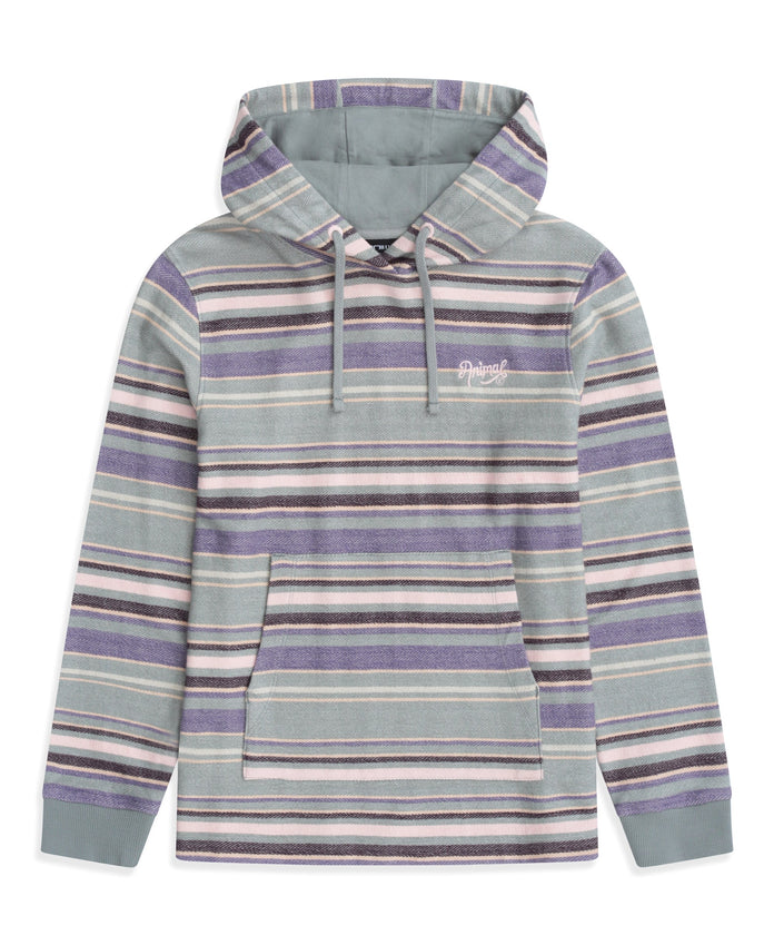 Lila Womens Beach Hoodie - Purple