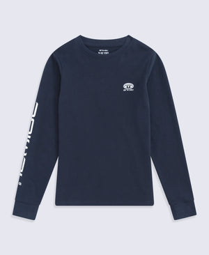 Tommy Boys Long Sleeve T-Shirt - Navy