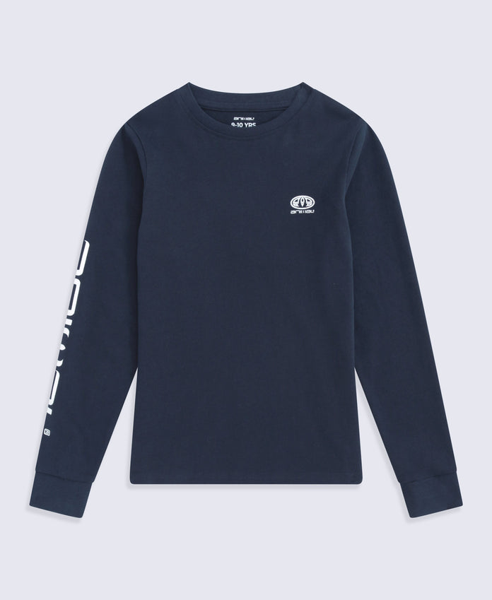 Tommy Boys Long Sleeve T-Shirt - Navy