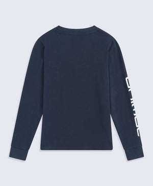 Tommy Boys Long Sleeve T-Shirt - Navy