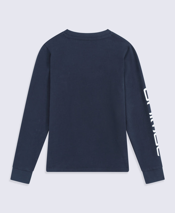 Tommy Boys Long Sleeve T-Shirt - Navy