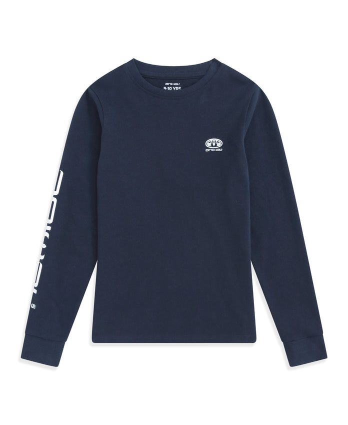 Tommy Boys Long Sleeve T-Shirt - Navy