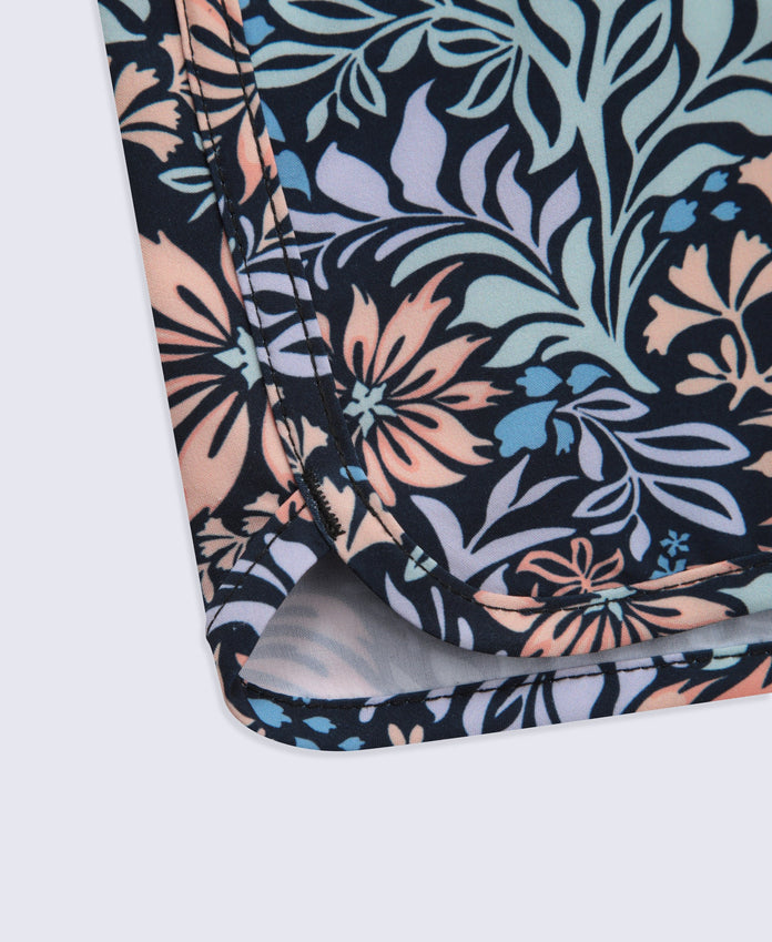 Nixie Kids Printed Boardshort - Dark Blue