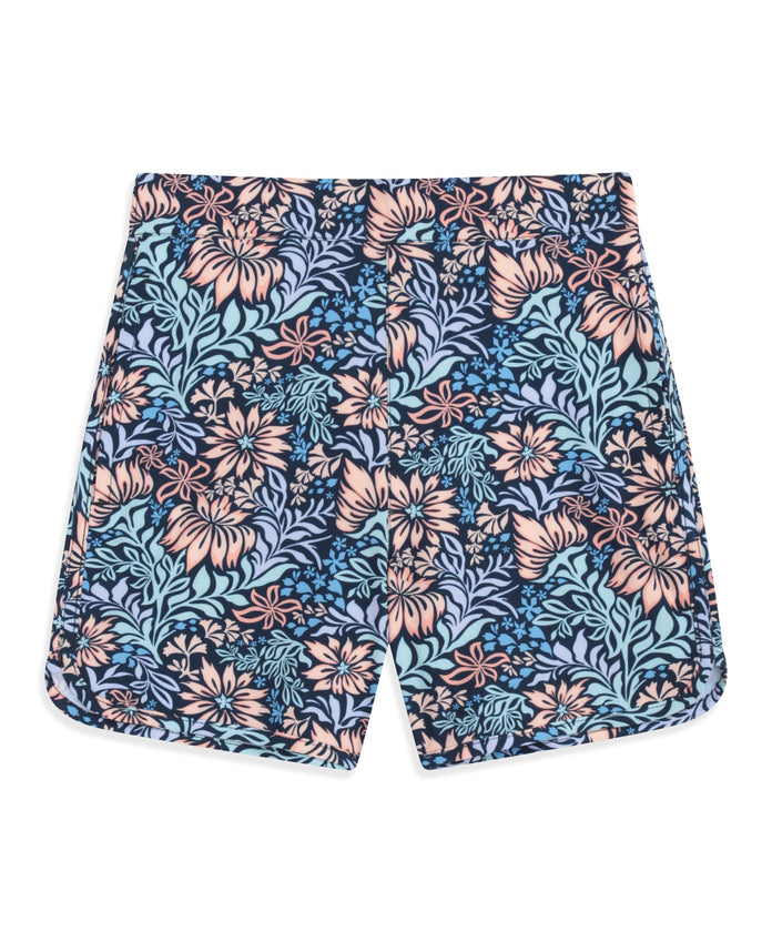 Nixie Kids Printed Boardshort - Dark Blue