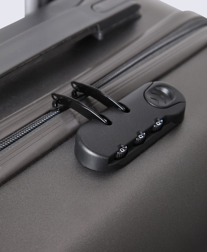 Travel Cabin Size Suitcase - Grey