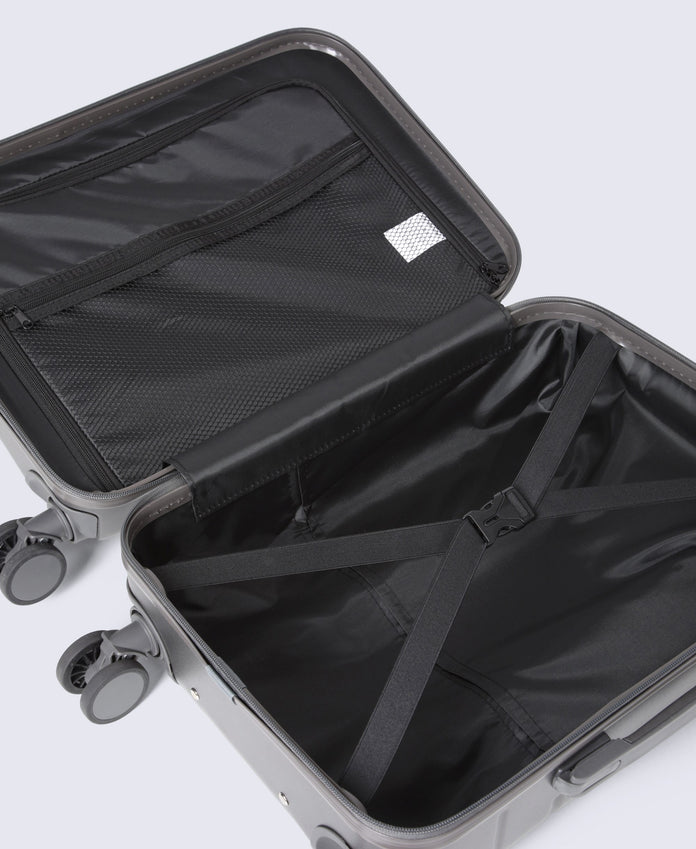 Travel Cabin Size Suitcase - Grey