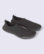 Animal Anchor Mens Aqua Shoes - Jet Black
