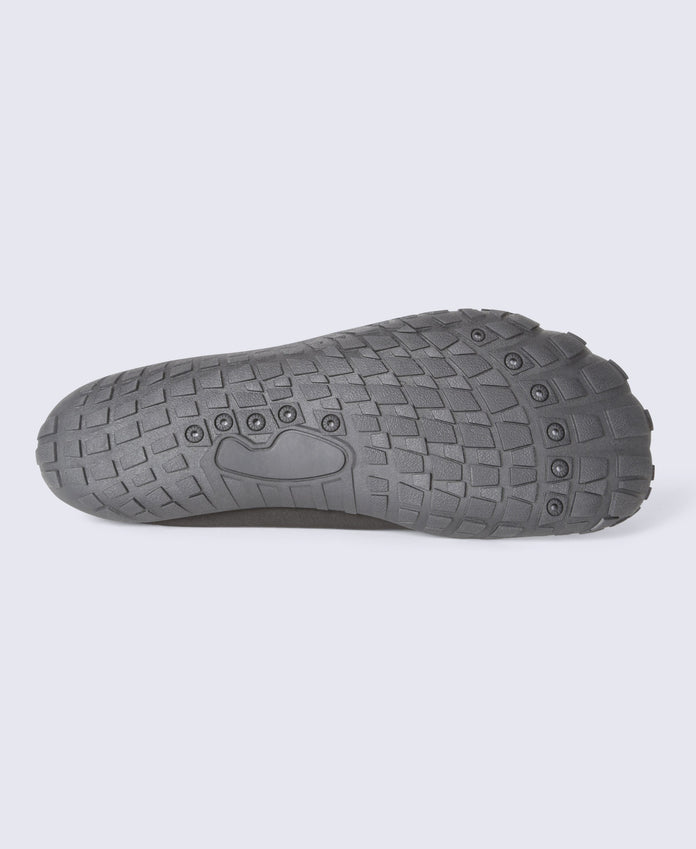 Animal Anchor Mens Aqua Shoes - Jet Black