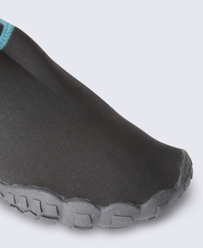 Animal Anchor Womens Aqua Shoe - Jet Black