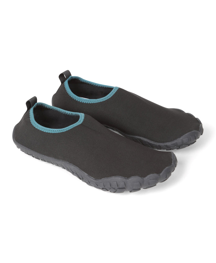 Animal Anchor Womens Aqua Shoe - Jet Black