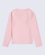 Ashleigh Girls Long Sleeve Top - Pale Pink