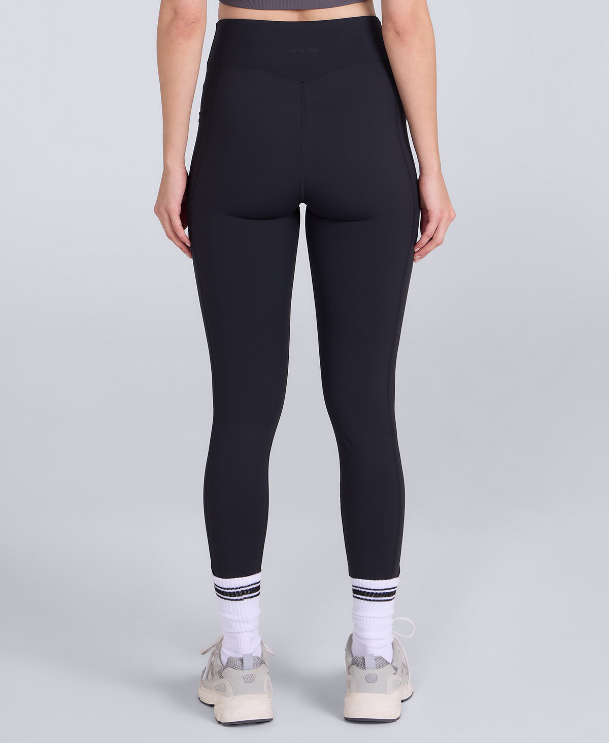 Leah Womens Pocket Leggings - Black