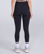 Leah Womens Pocket Leggings - Black