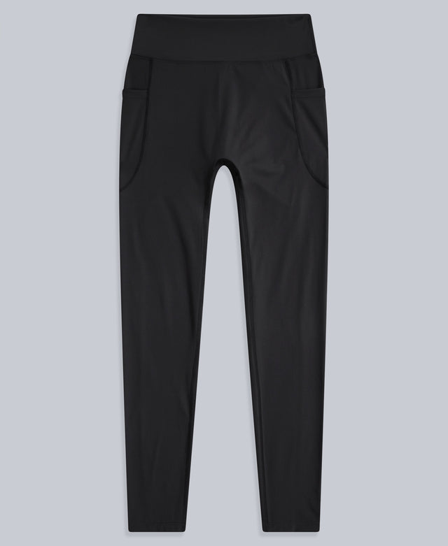 Leah Womens Pocket Leggings - Black