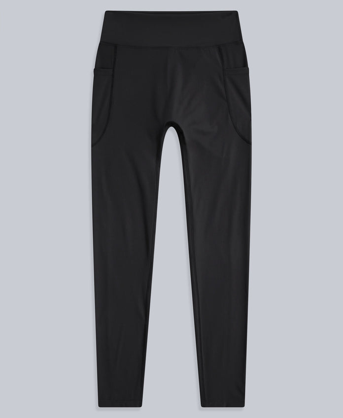 Leah Womens Pocket Leggings - Black