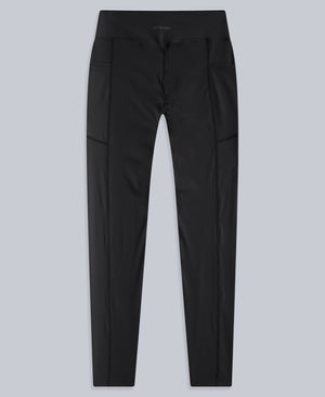 Leah Womens Pocket Leggings - Black