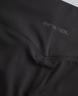 Leah Womens Pocket Leggings - Black