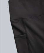 Leah Womens Pocket Leggings - Black