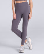 Leah Womens Pocket Leggings - Charcoal