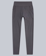 Leah Womens Pocket Leggings - Charcoal