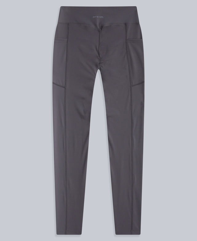 Leah Womens Pocket Leggings - Charcoal