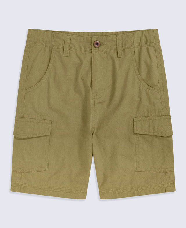 Atlantis Boys Cargo Shorts - Khaki