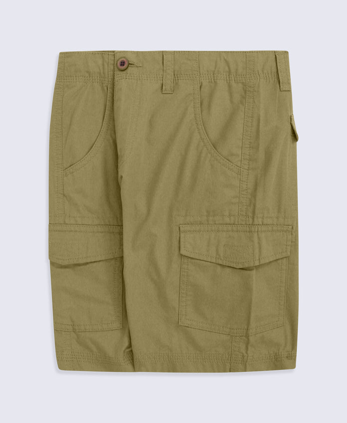 Atlantis Boys Cargo Shorts - Khaki