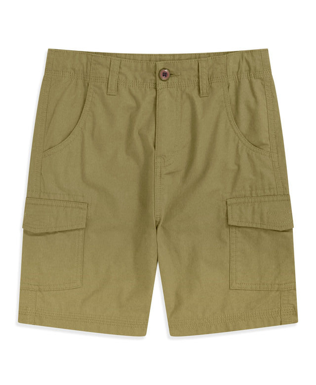Atlantis Boys Cargo Shorts - Khaki