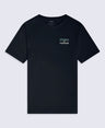 Jacob Padstow Mens Printed T-Shirt - Navy