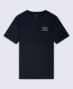 Jacob Padstow Mens Printed T-Shirt - Navy