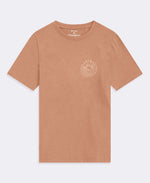 Jacob Padstow Mens Printed T-Shirt - Rust