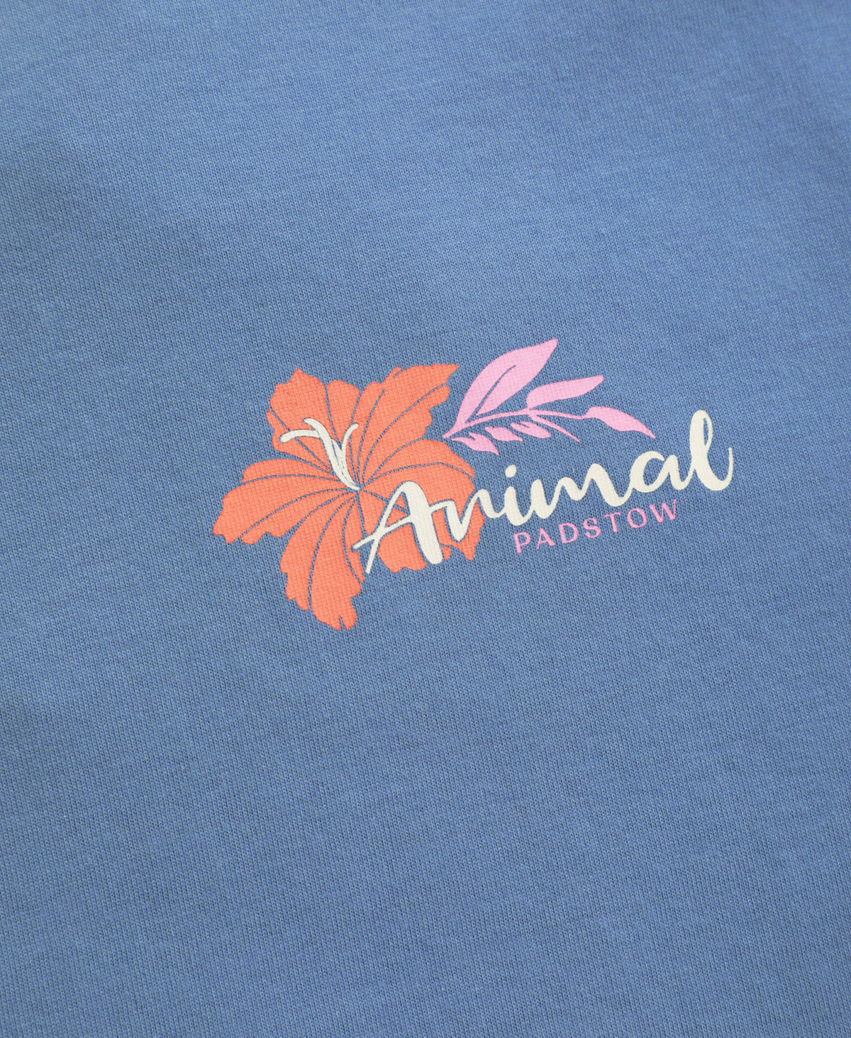 Leena Padstow Womens Printed T-Shirt - Blue